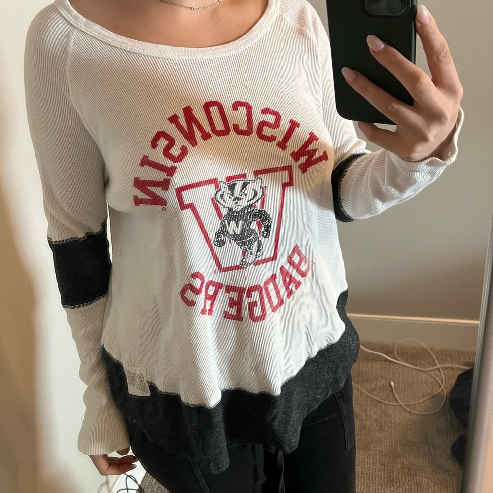 Wisconsin Badgers Waffle Long Sleeve